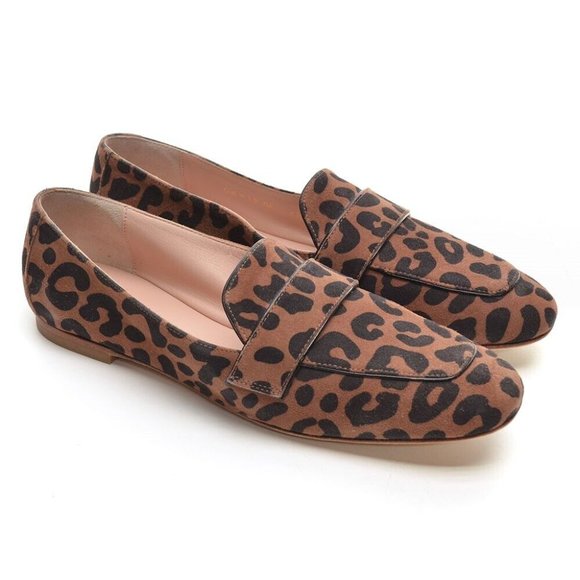 Stuart Weitzman Payson Cheetah Ballet Flats 6.5 M New